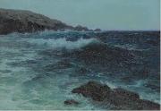 Lionel Walden Hawaiian Coastline oil painting artist